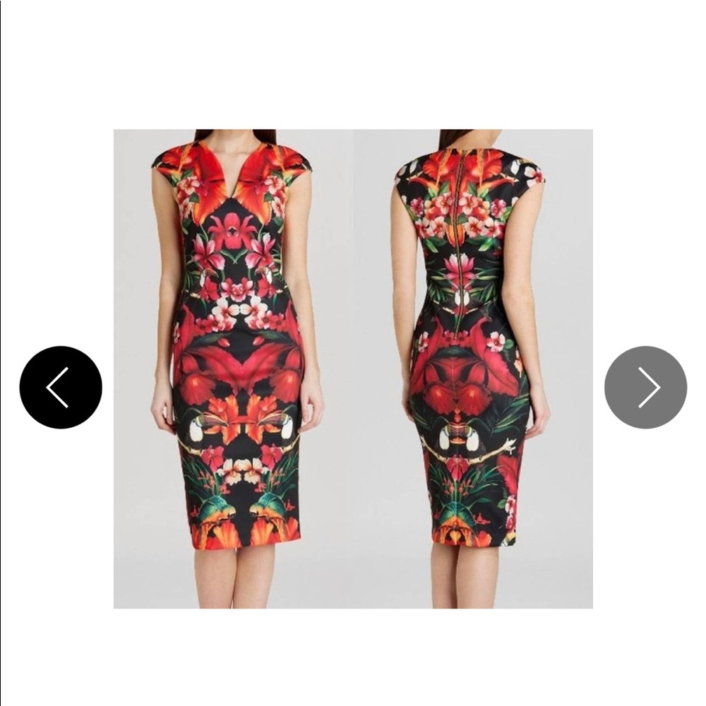 Ted Baker toucan dress